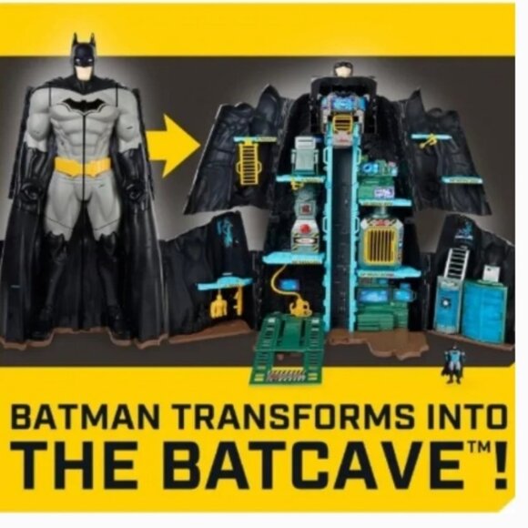 Batman Bat-Tech Batcave Giant Transforming Playset DC Comics🆕⌚📦🏃💨🚚 - Picture 6 of 16